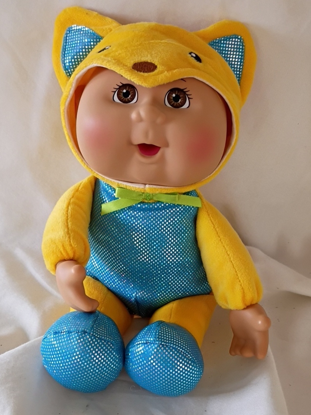 EUC Cabbage Patch Kids 9" Cutie Enchanted Forest Friends Genevie Fox Doll